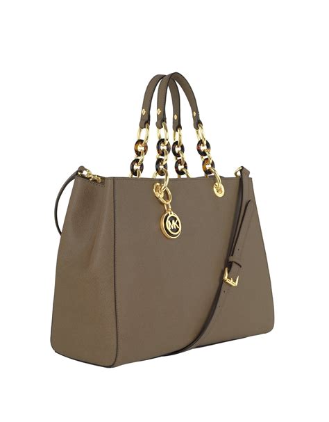 michael kors cynthia brown pvc tote|michael kors saffiano leather cynthia large tote handbag.